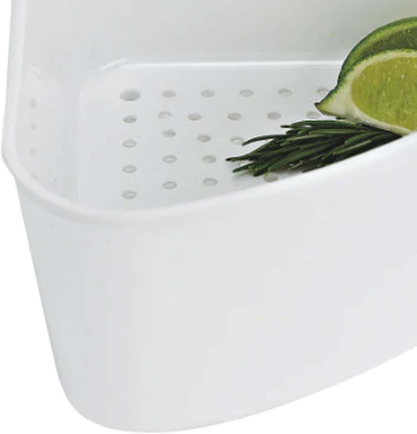 Better Houseware Triangular Sink Drain Basket for Food and Fruits