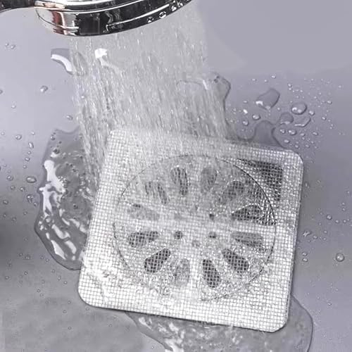 30PCS Jorakie Square Hair Catcher for Bath Kitchen