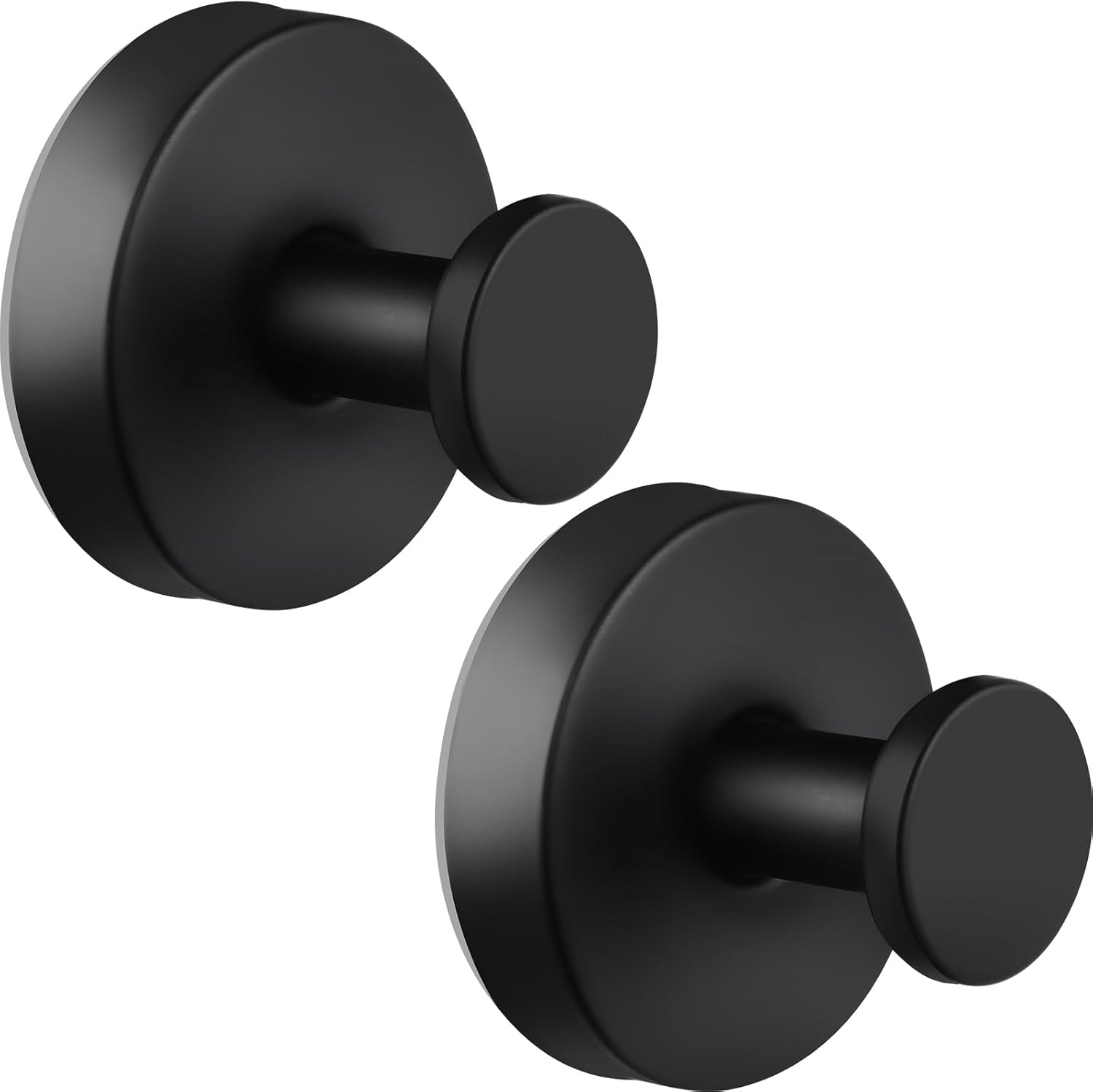 Dntorx Vacuum Suction Cup Hooks 2 Pack Black 1