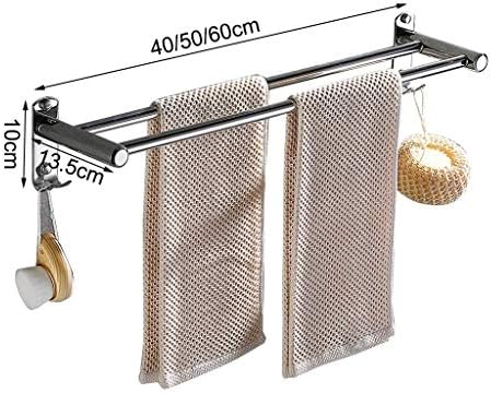 Stainless Steel Double Towel Bar Holder 60Cm 1