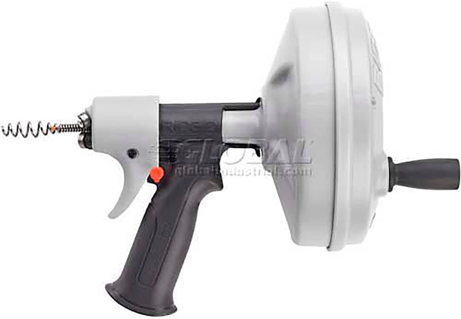 RIDGID 41348 Kwik-Spin Drain Cleaner with AutoFeed and Bulb Auger
