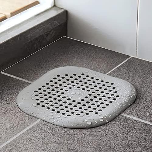 Philbinden 2-Piece Shower Drain Hair Catcher with Sucker