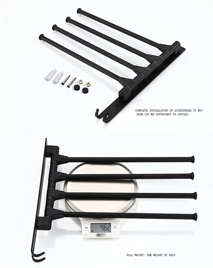 ANNBKA Towel Bar 304 Stainless Steel 2-4 Bar Wall Mount