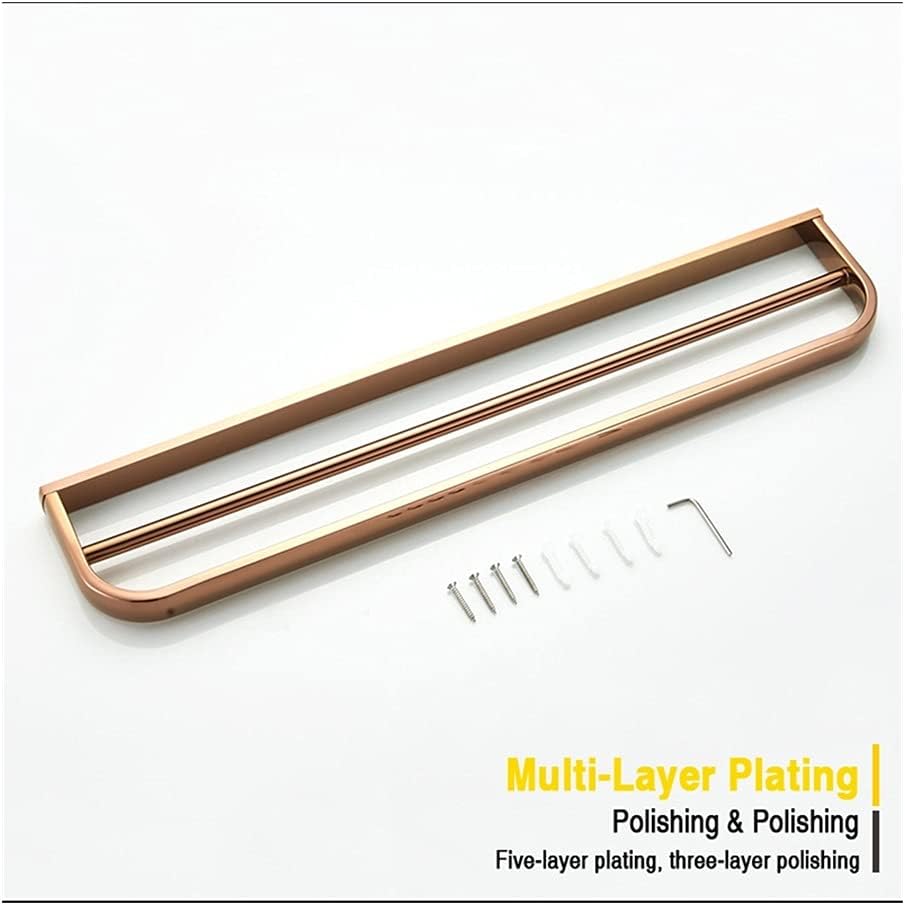 ANNBKA Double Towel Bar Rose Gold
