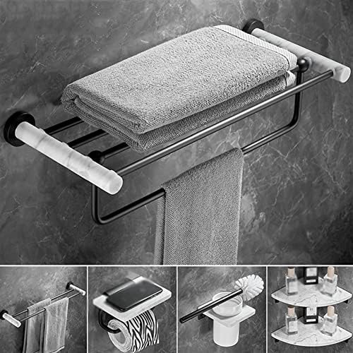 ANNBKA Luxury Marble Towel Rack Set 1