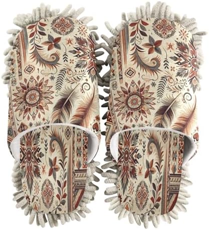 Zhirexin Mandala Pattern Cleaning Slippers