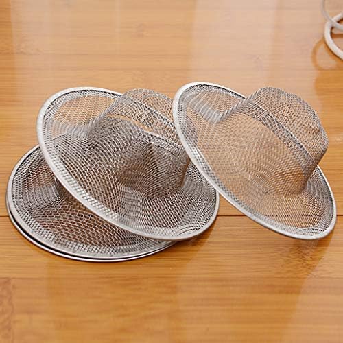 Stainless Steel Sink Strainer Hair Catcher Stopper for Kitchen and Bathroom