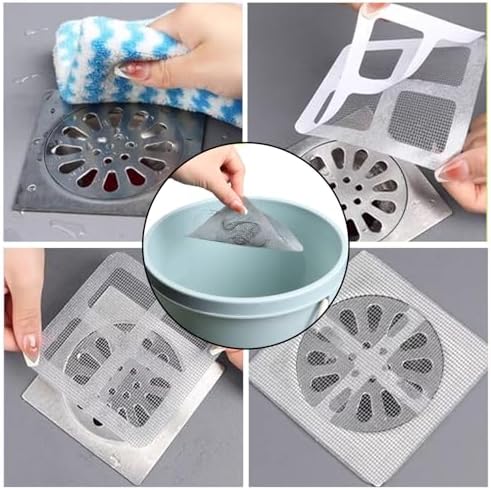 Patty Both 20 Pack 4x4 Disposable Hair Catcher for Drain 1