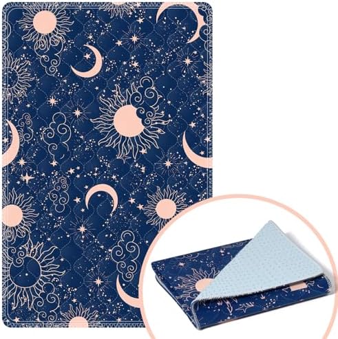 MILDPLUS Washable Bed Pads 34X52 Reusable Underpads with Printed Design