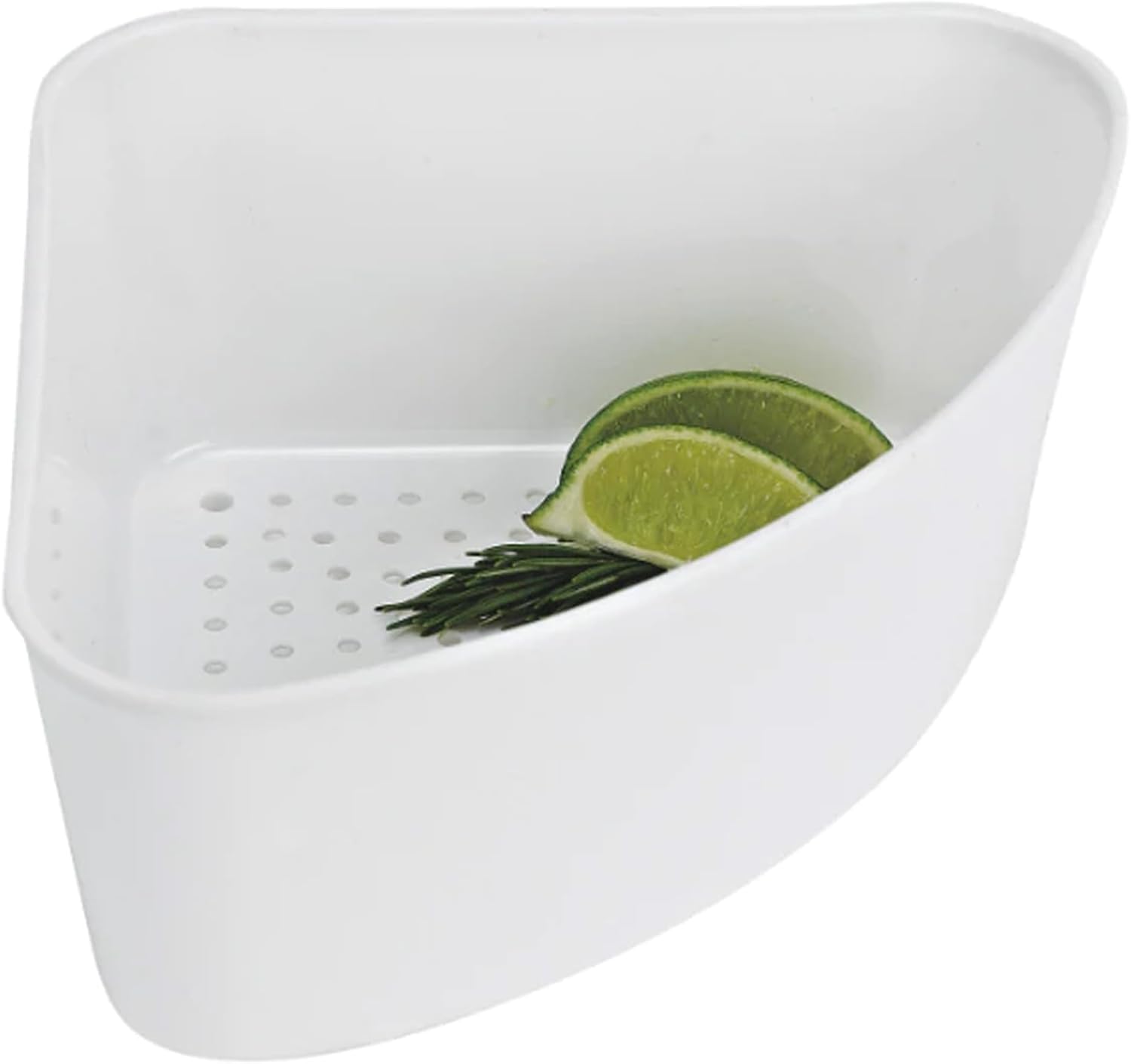 Better Houseware Triangular Sink Drain Basket for Food and Fruits