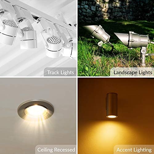 Simba Lighting Halogen MR16 20W 12V Bulbs 10 Pack Dimmable Warm White
