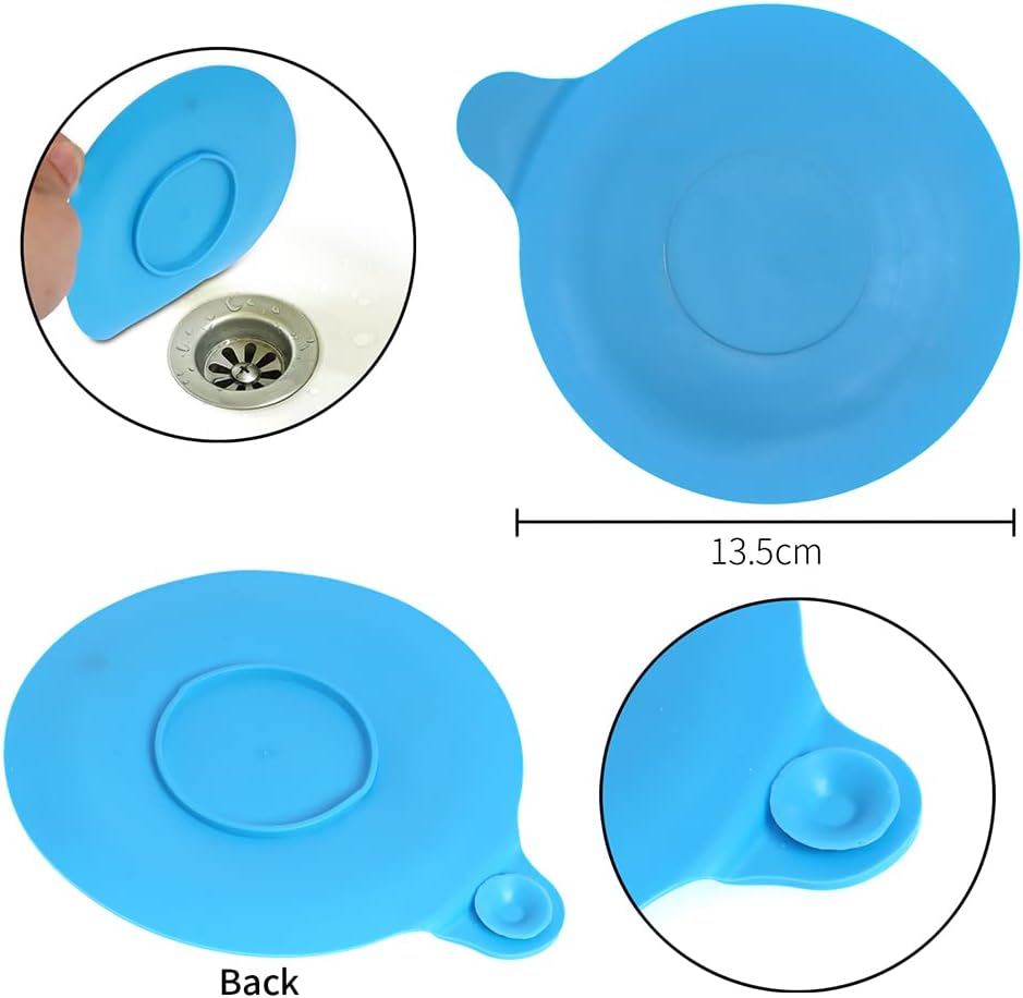 DGQ 525 Inch Silicone Bathtub Stopper with Suction Cup