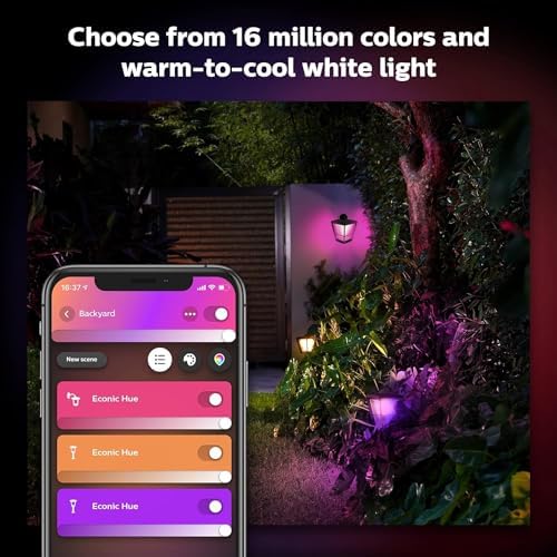 Philips Hue Econic Outdoor Pathway Light - 1 Pack