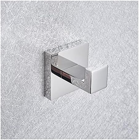 ANNBKA Chrome Towel Rail Wall Mounted Towel Holder Set 1