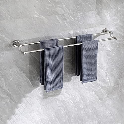 TiStm Wall Mounted Round Towel Rail 30Cm-110Cm Stainless Steel