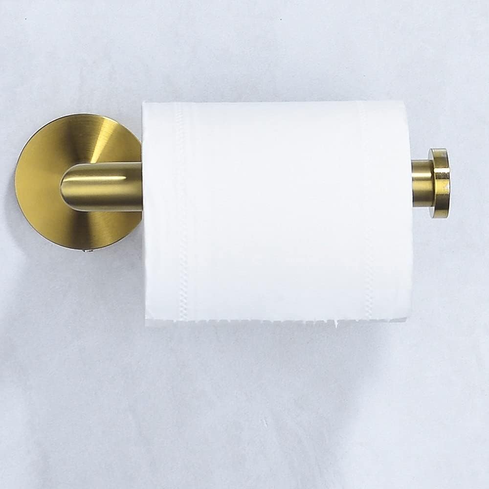 ANNBKA Brushed Gold Towel Bar Bathroom Hardware Set 1