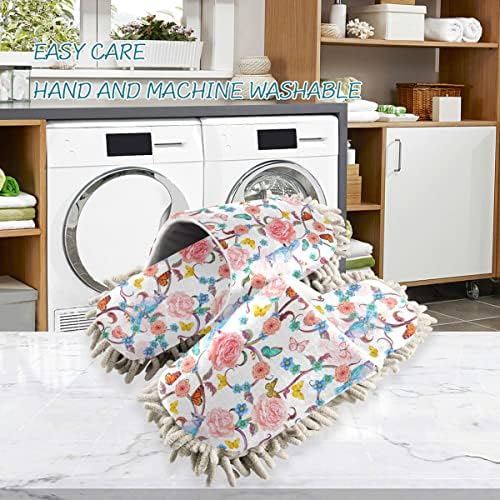 DOMIKING Mop Slippers with Microfiber Sole 1
