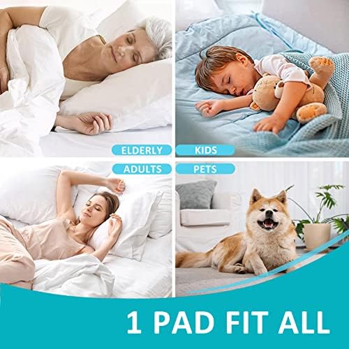 KANECH 44x52 Waterproof Reusable Bed Pads for Kids Adults Elderly Pets