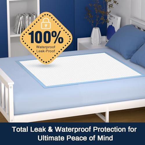 AAY Disposable Bed Pads 30X36 100pcs Tear-Resistant Incontinence Pads