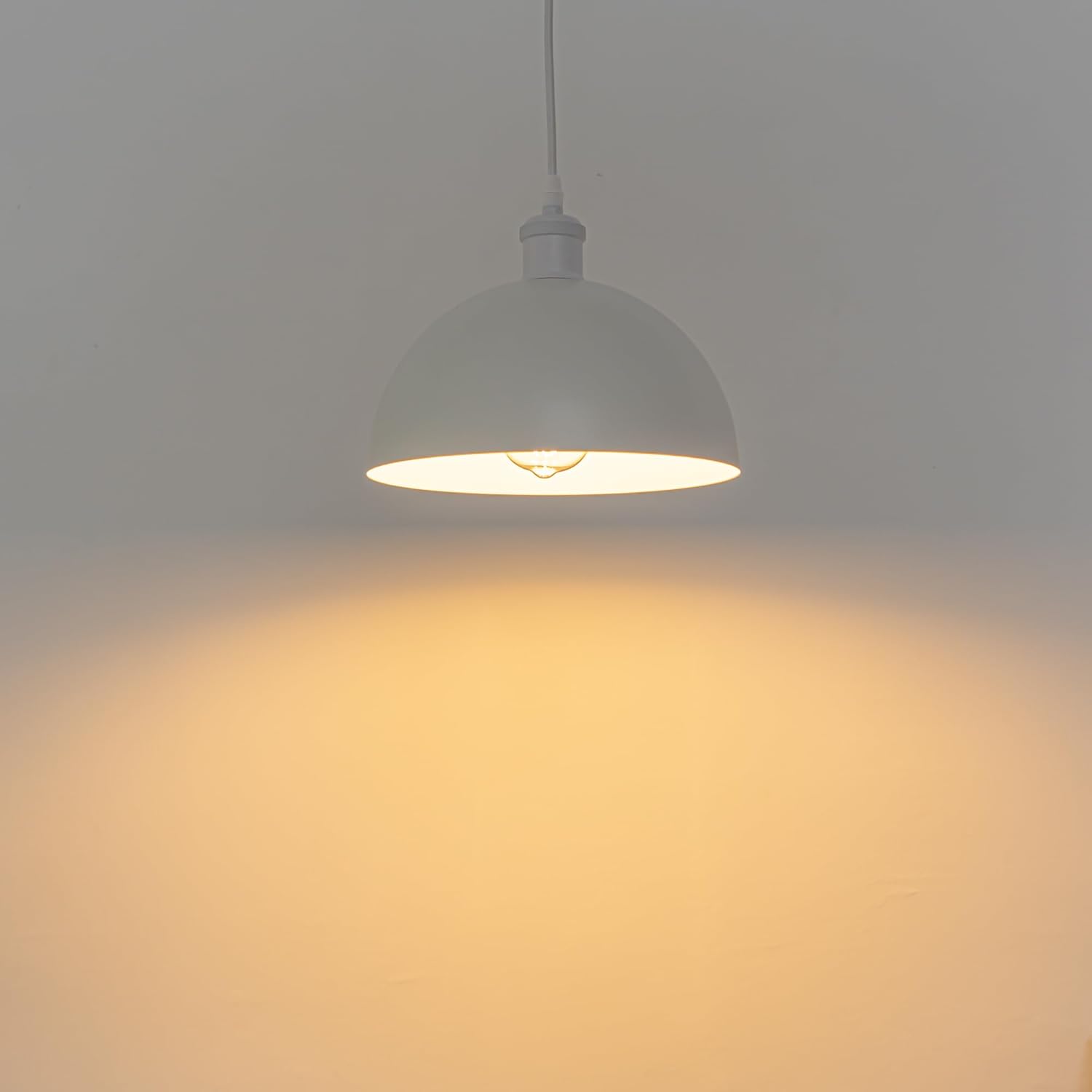 SKIVTGLAMP Remote Control LED Track Pendant Light 3 Lights 5ft Adjustable Height