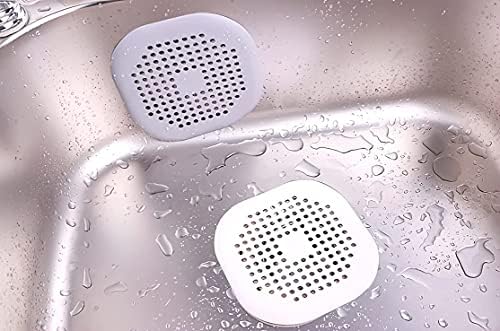 Philbinden 2-Piece Shower Drain Hair Catcher with Sucker
