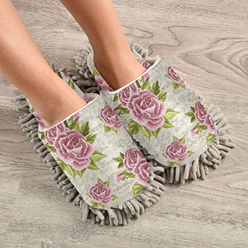 DOMIKING Mop Slippers for Floor Cleaning