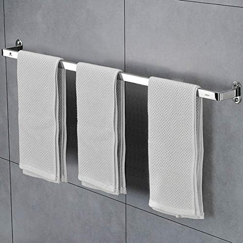 BOCbco Wall Mounted Towel Rail 40-120Cm Stainless Steel