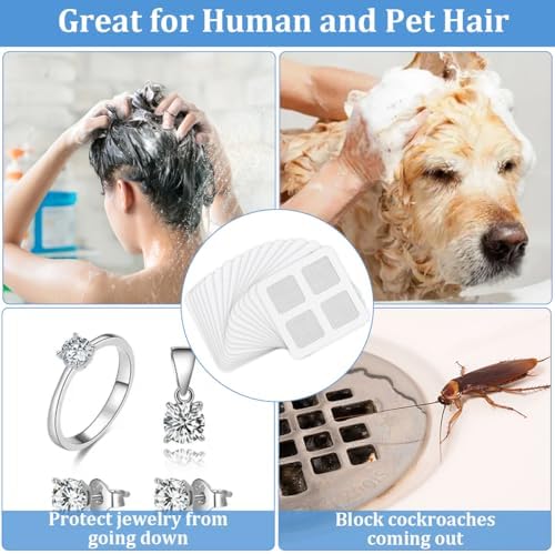 TORIHIKI Disposable Drain Hair Catcher 50 Pcs