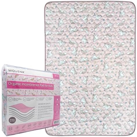Wovenx Organic Incontinence Pads for Kids and Toddlers