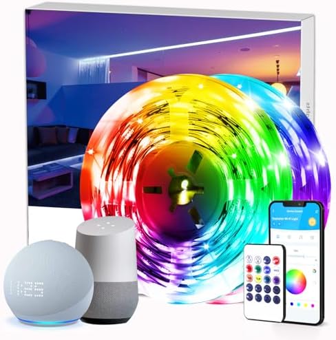 DAYBETTER Smart WiFi LED Strip Lights 50ft2