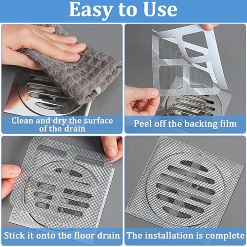 TORIHIKI Disposable Drain Hair Catcher 50 Pcs