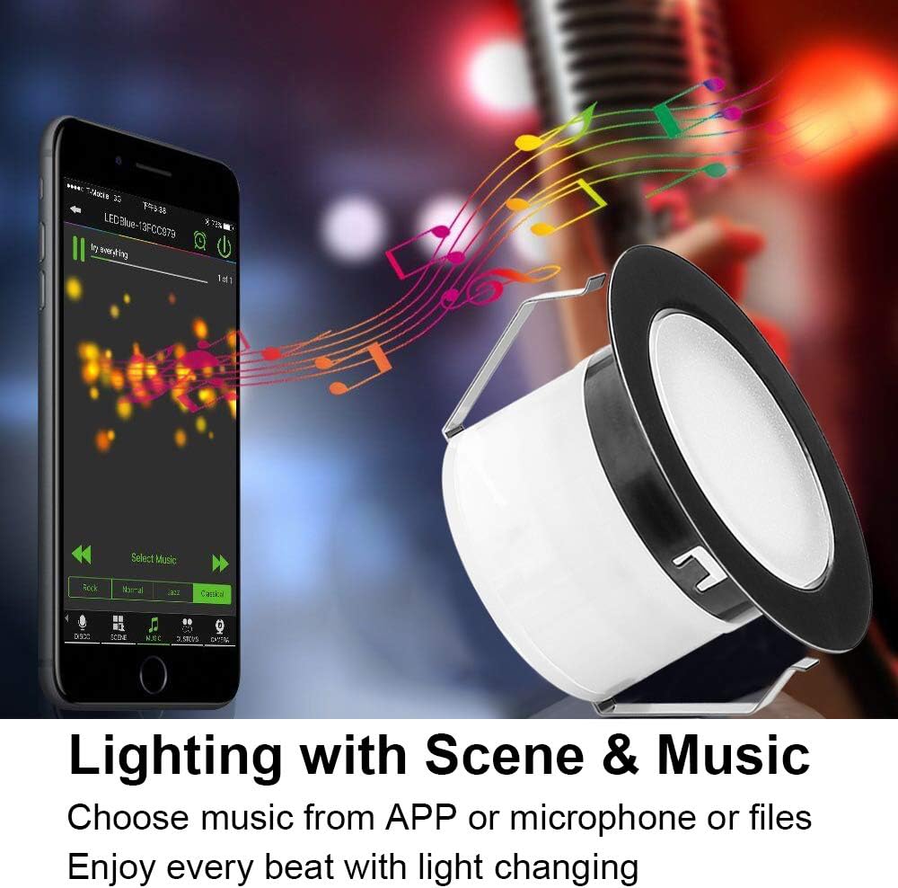 FVTLED WiFi Deck Light Kit RGBW 50pcs Voice Control