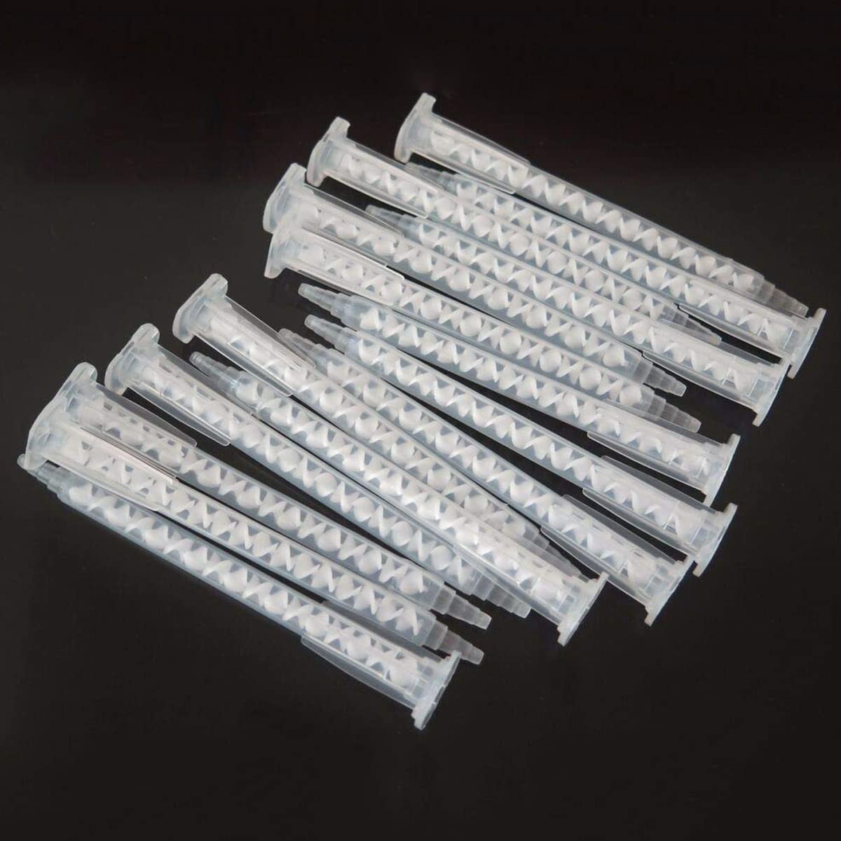 100 Pieces Epoxy Mixing Nozzle Tips for 50ml Resin Cartridges