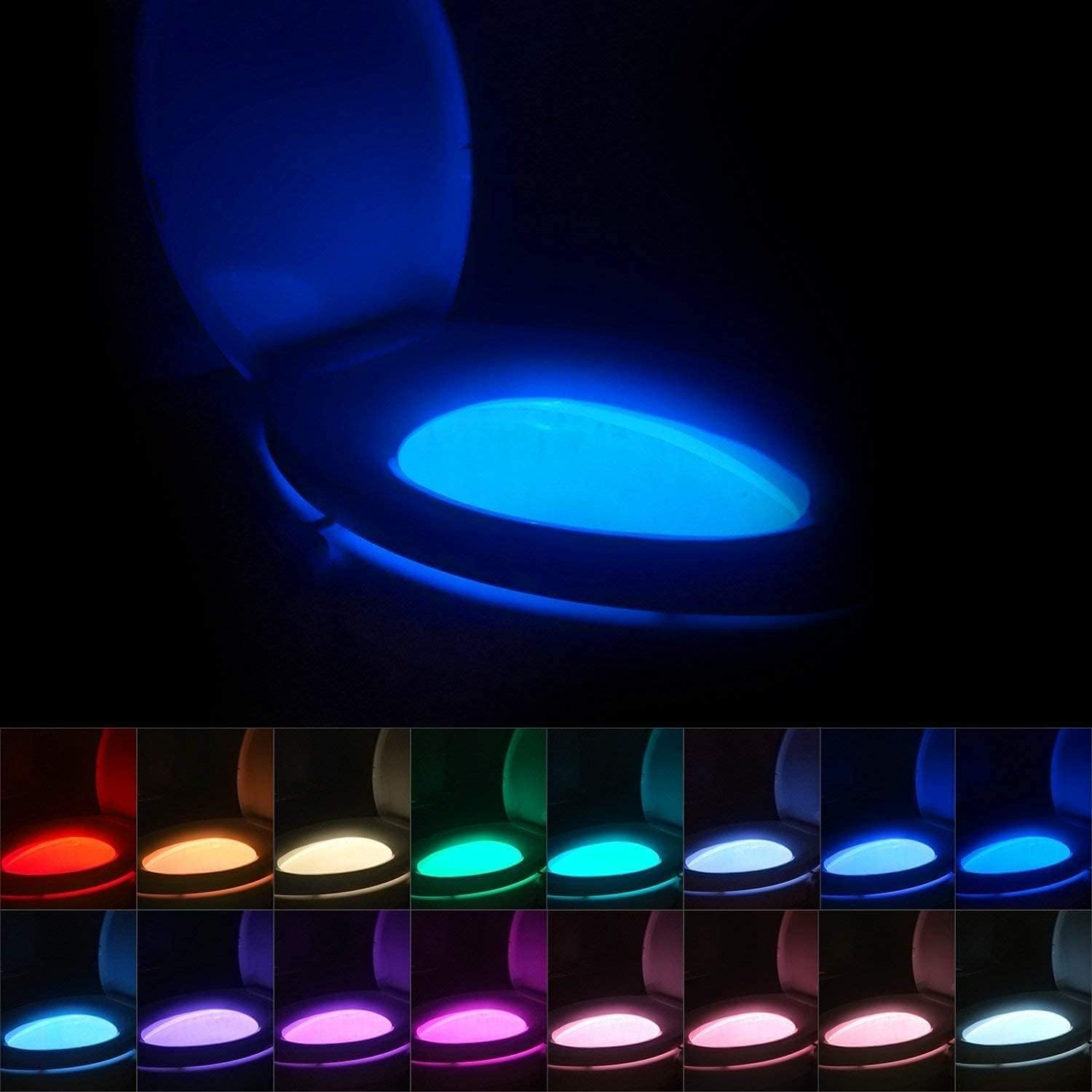 Chunace Toilet Bowl Night Light with Motion Sensor 1
