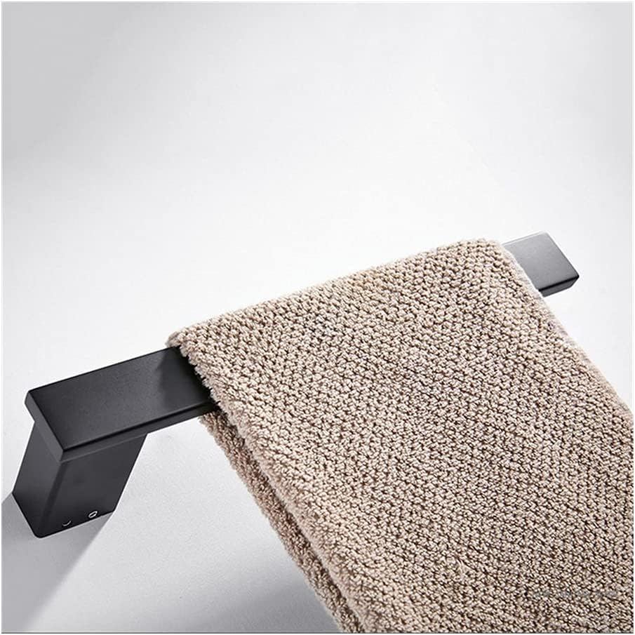 Modern 304 Stainless Steel Towel Bar Holder Black