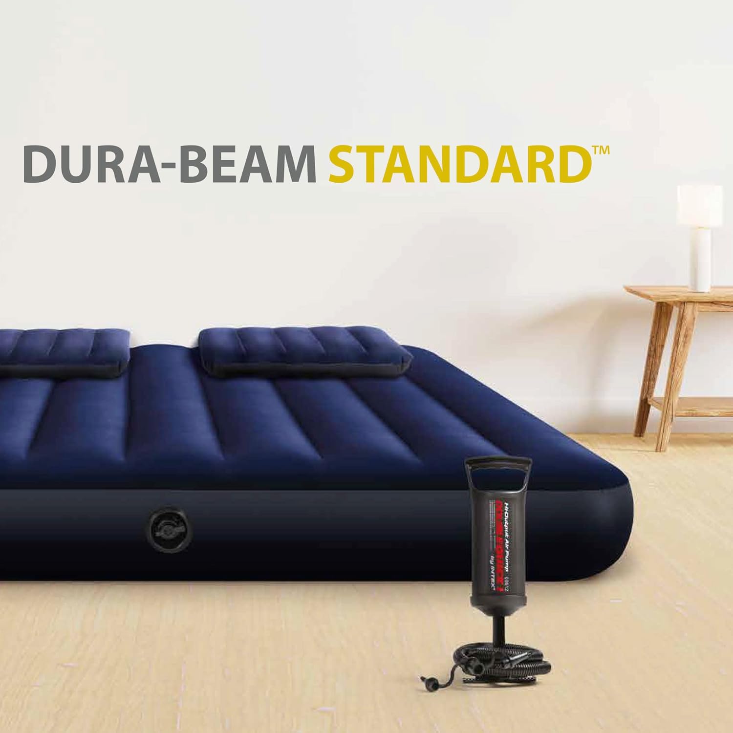 Intex Inflatable Mattress for Two with Cushions and Valve