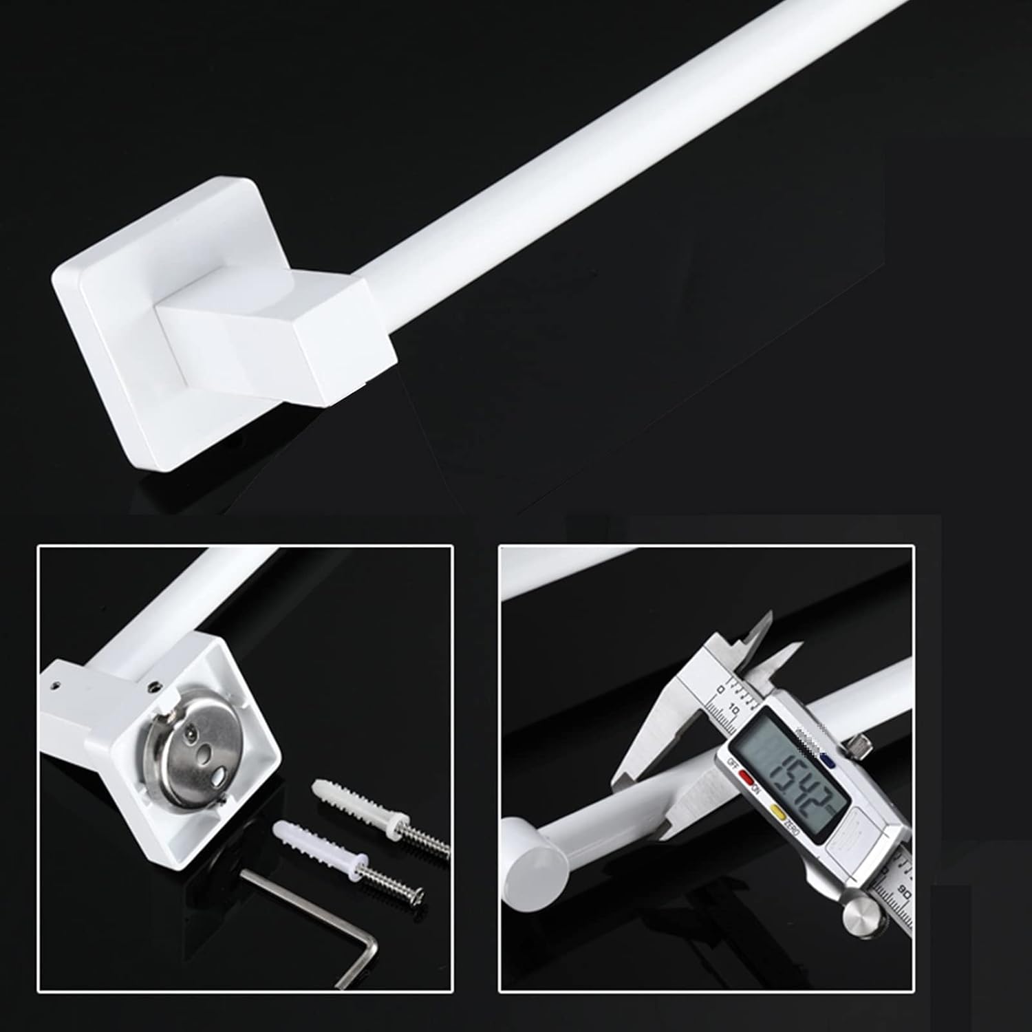 Stainless Steel Towel Bar Rail - 304 Stainless Steel Wall Mounted Towel Holder