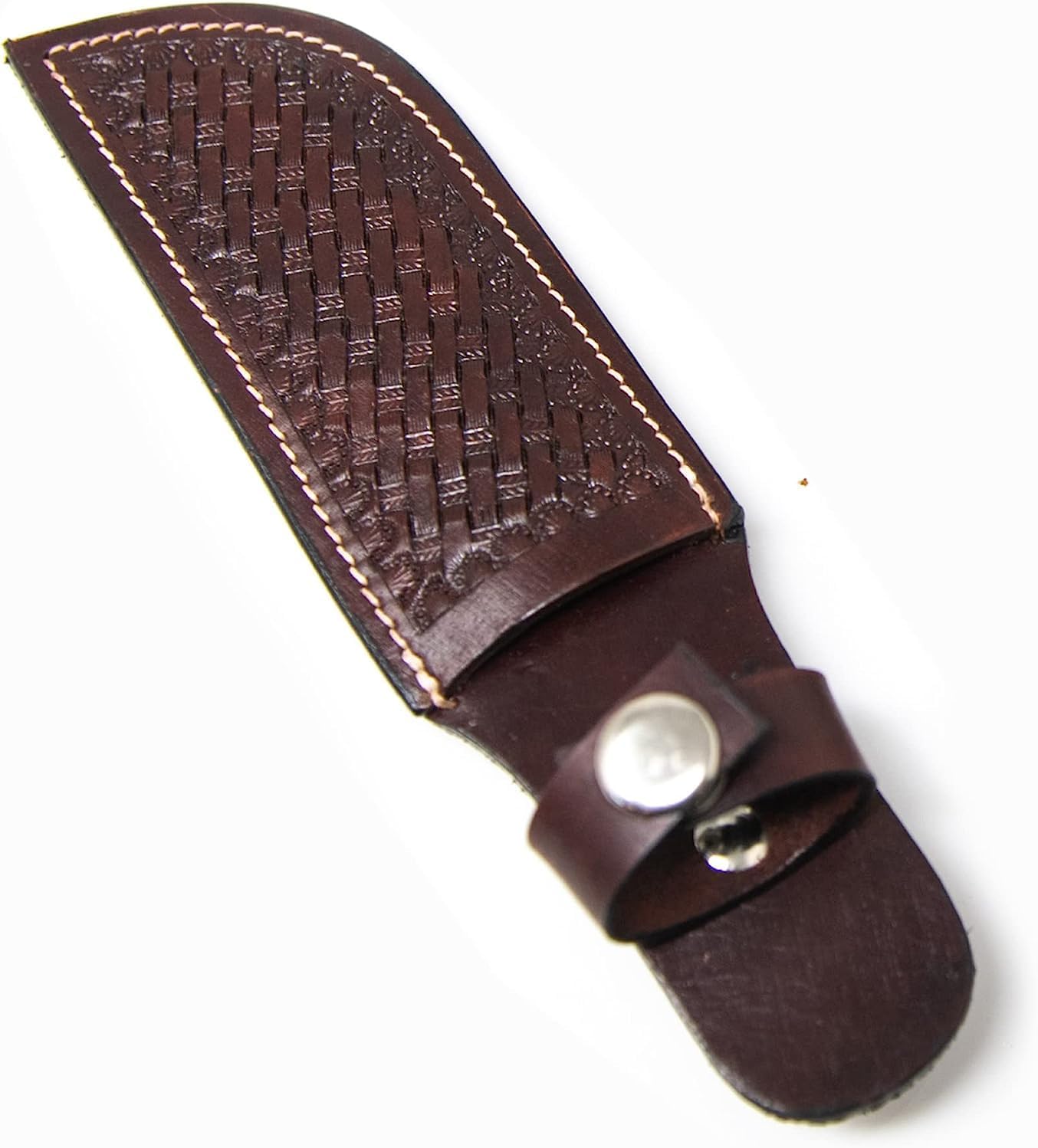 Hulara Handmade Leather Knife Sheath with Belt Loop