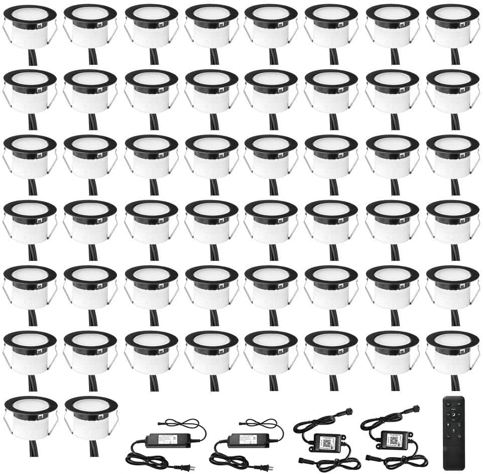 FVTLED WiFi Deck Light Kit RGBW 50pcs Voice Control
