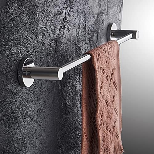 TiStm Towel Rack 30Cm Polished Silver Wall Mount