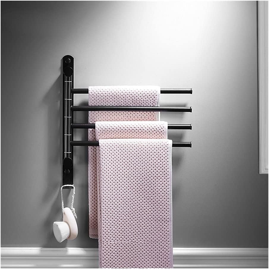 ANNBKA Foldable Rotatable Towel Bar Brass