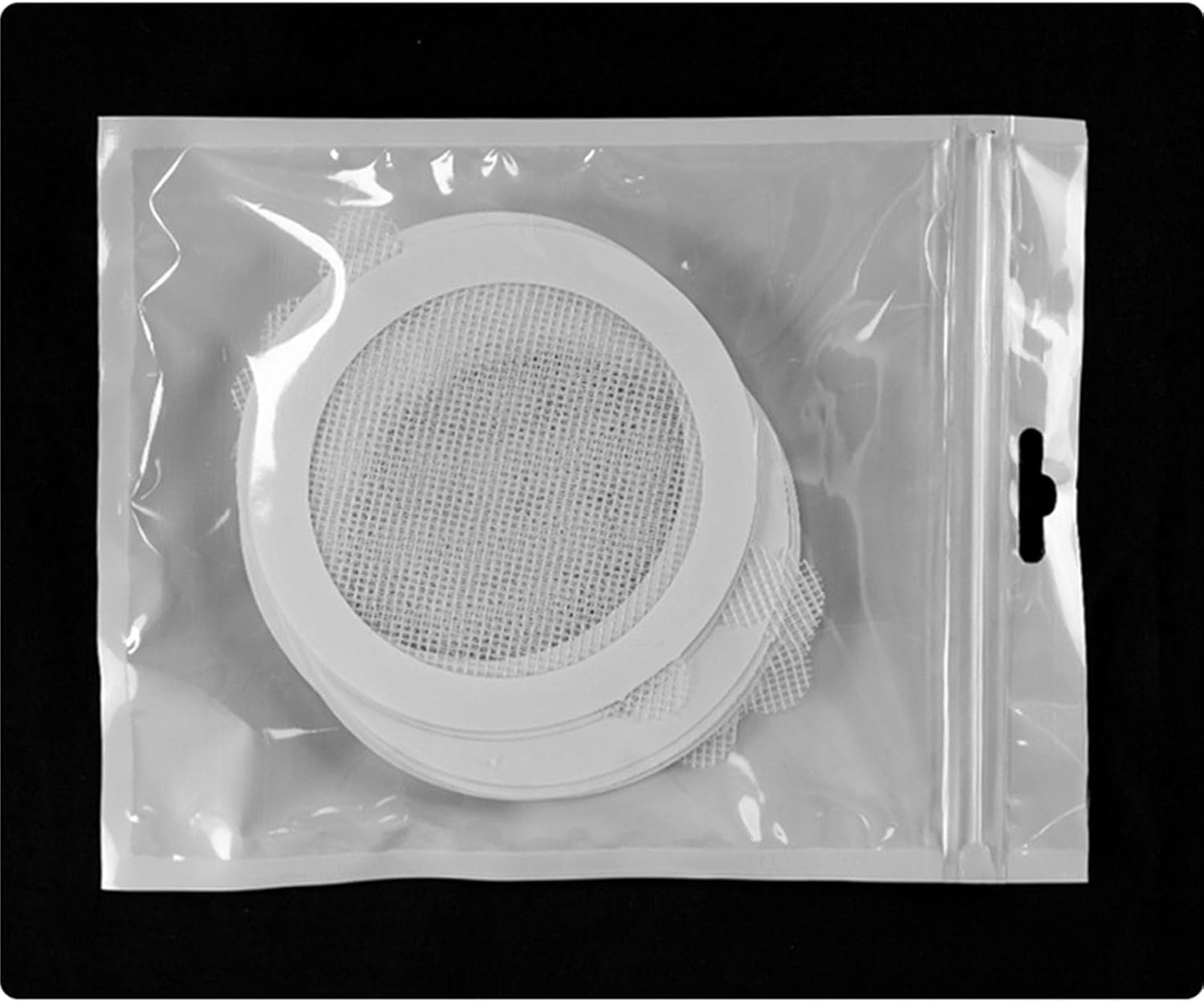10pcs Disposable Hair Drain Cover Sticker for Kitchen and Bathroom