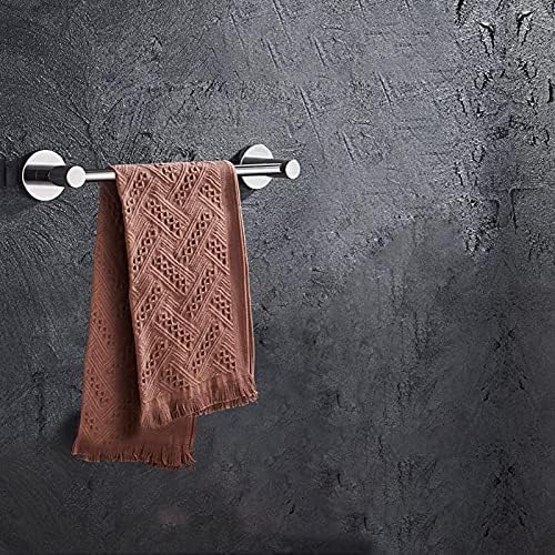 TiStm Towel Rack 30Cm Polished Silver Wall Mount