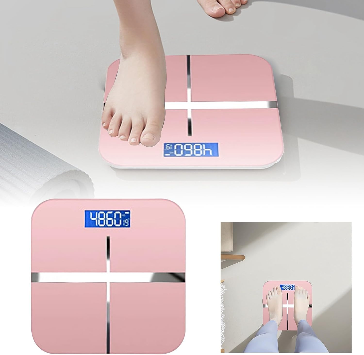 KELINFONG Digital Scale with BMI and Fat Analysis