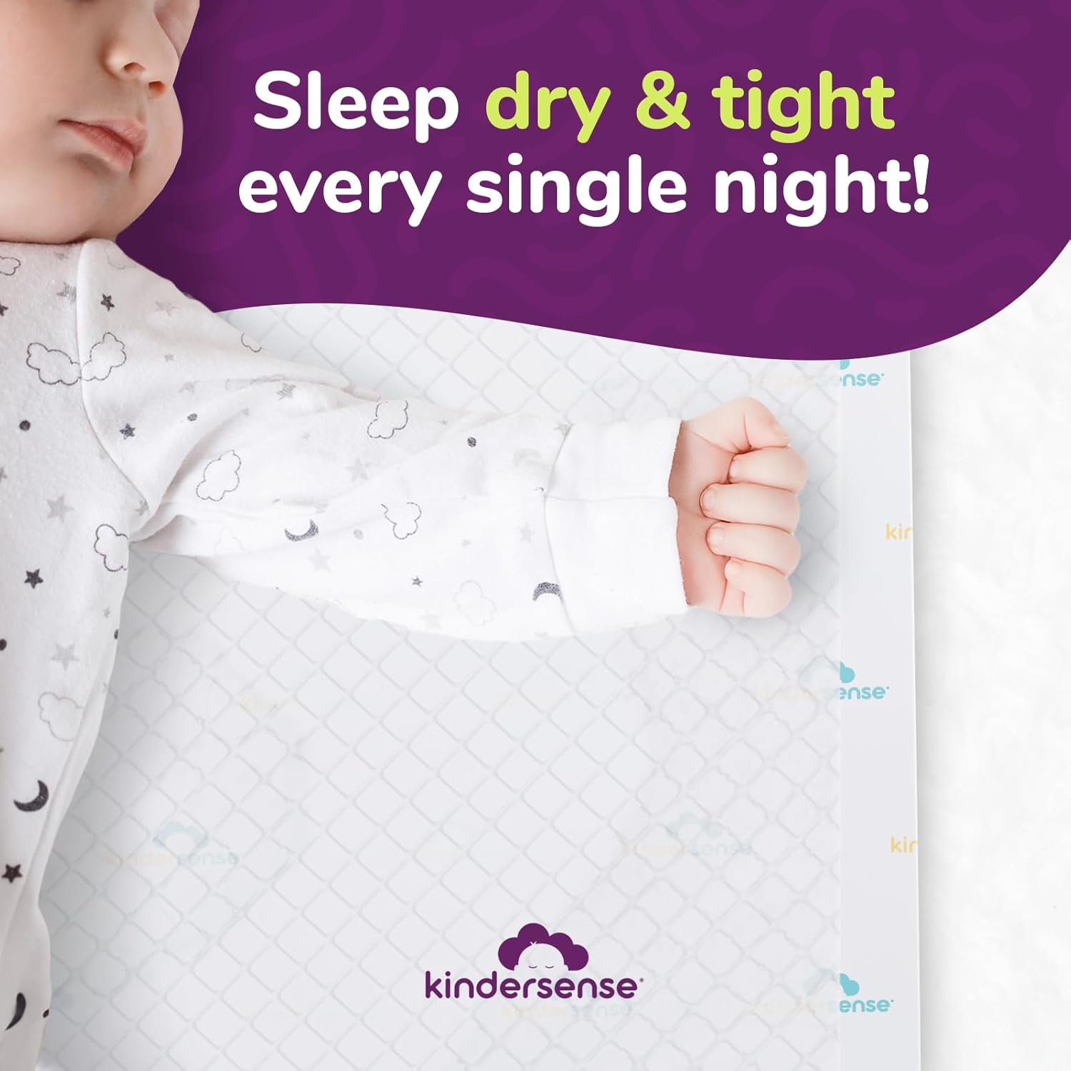 KinderSense Ultra Absorbent Bed Pads 36 x 30 In - Leakproof Discreet