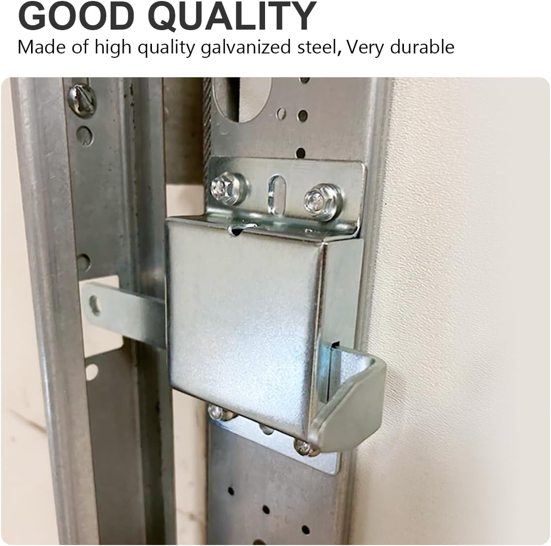 Garage Door Side Lock Inside Deadlock 2-Pack