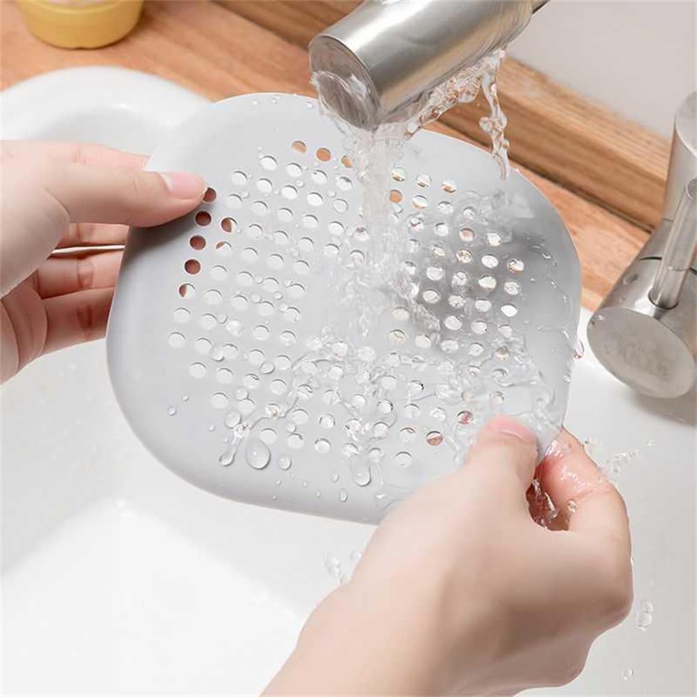 WELANGBN Square Hair Catcher with Suction Cup 2 Pack