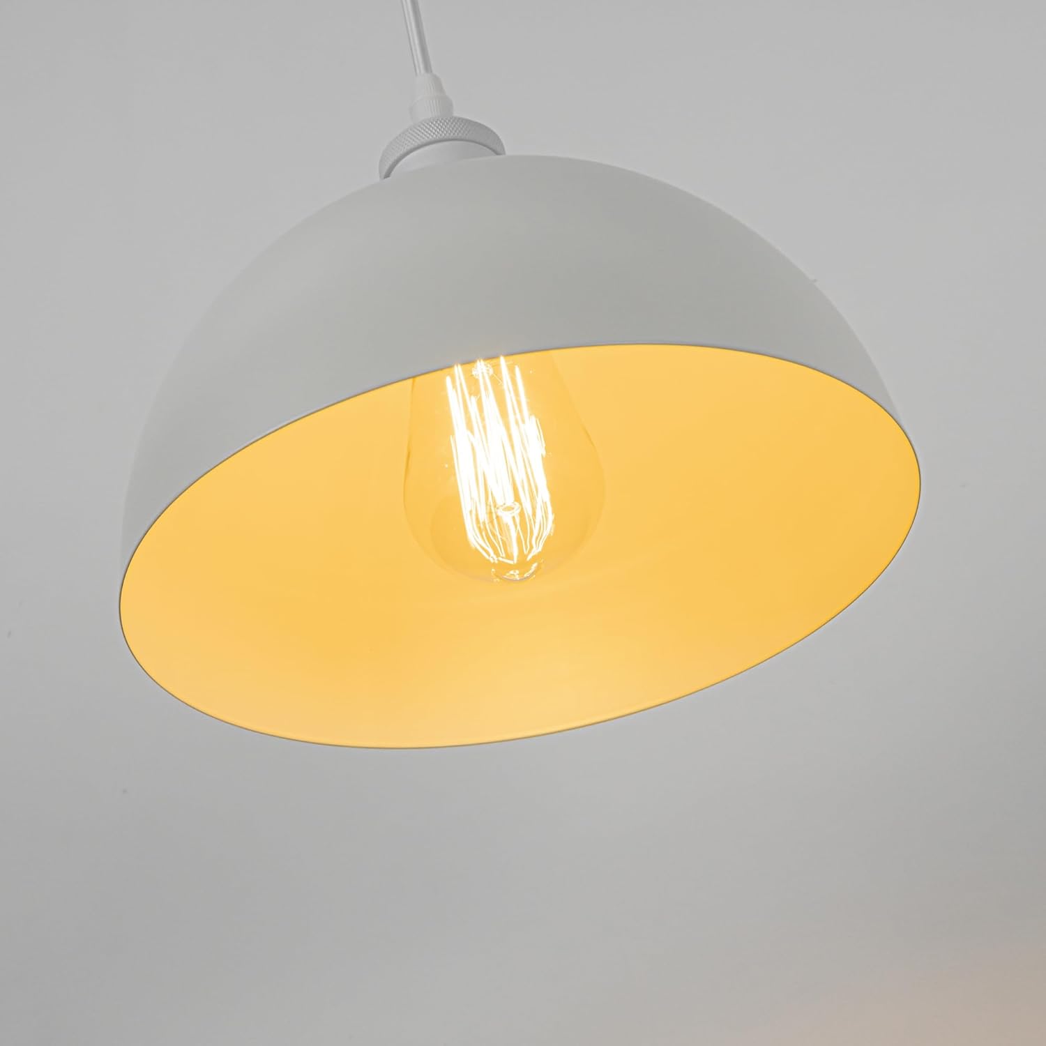 SKIVTGLAMP Remote Control LED Track Pendant Light 3 Lights 5ft Adjustable Height