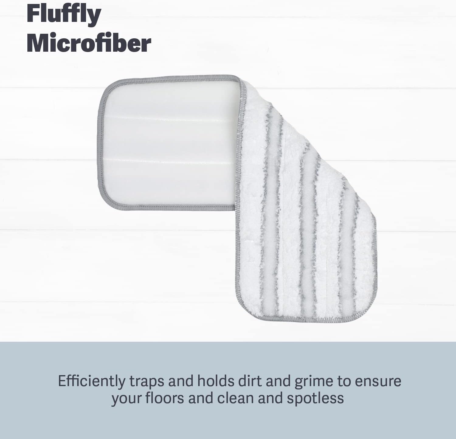 Casabella Infuse 3-Pack Reusable Mop Pad Refills