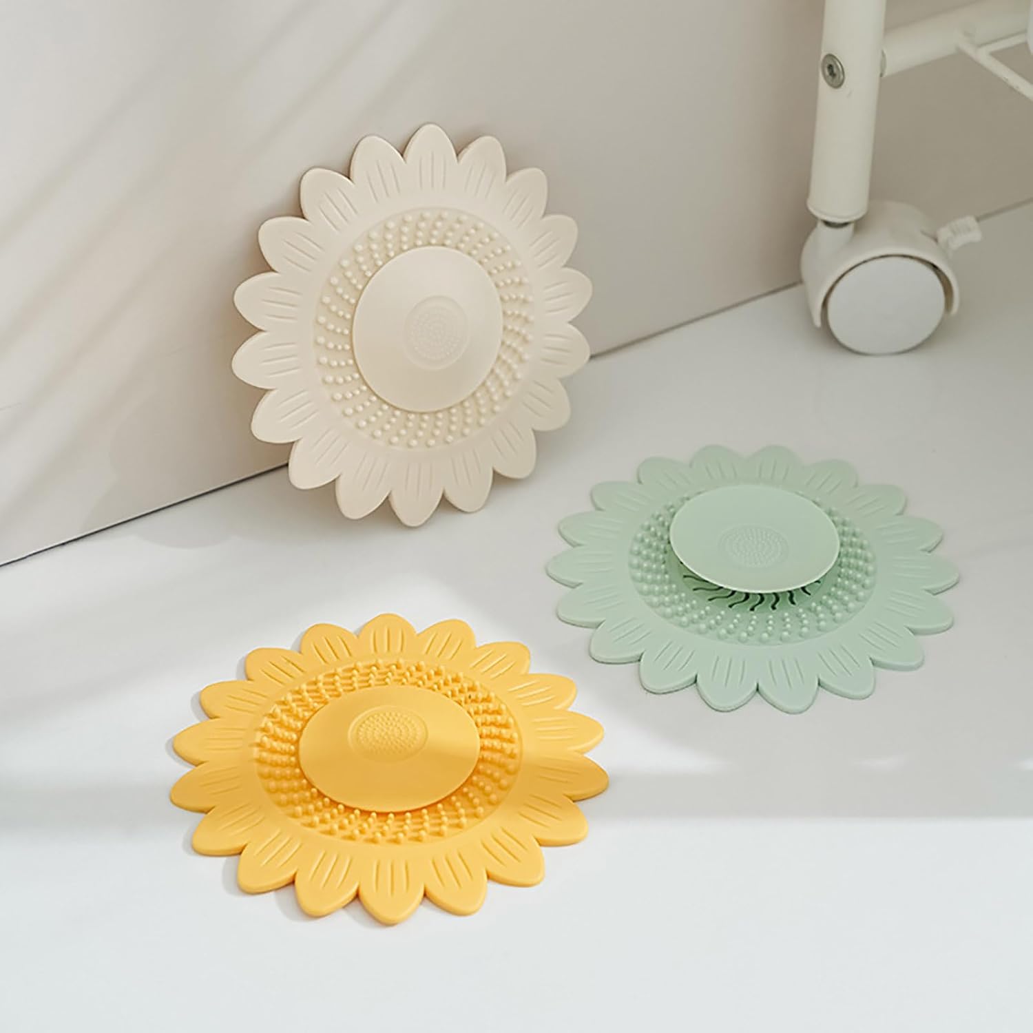 GMBYLBY Hair Catcher Drain Cover Protector Silicone Bath Tub Stopper